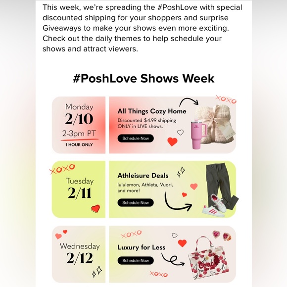 #POSHLOVE Live Show!! $4.99 Shipping!! 5-6pm EST 2/10/25 All Things Cozy Home - Picture 2 of 5